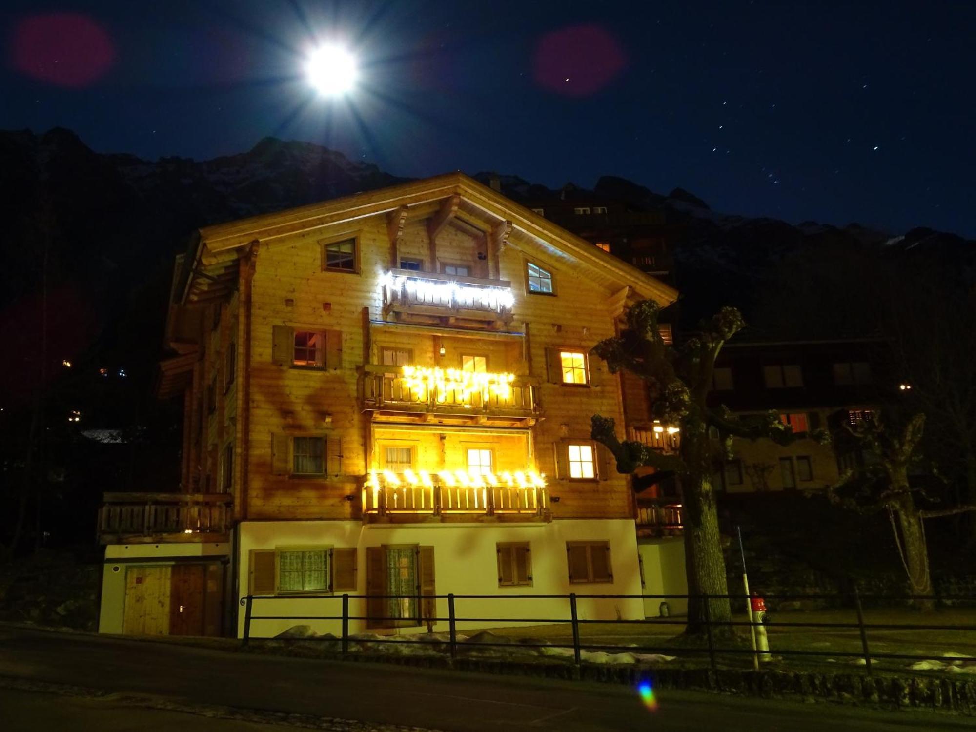 Chalet Alpina Gyger Wengen Ngoại thất bức ảnh