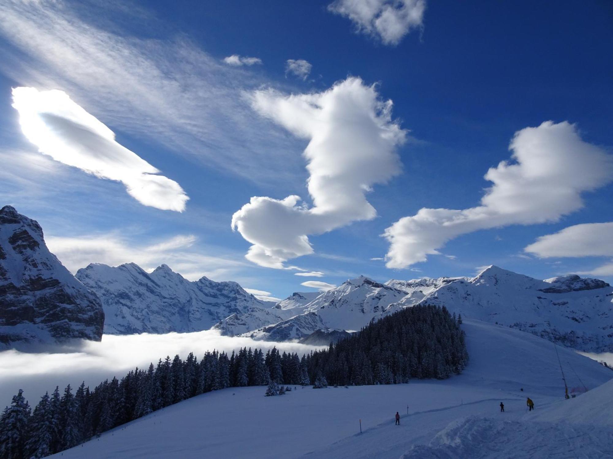 Chalet Alpina Gyger Wengen Ngoại thất bức ảnh