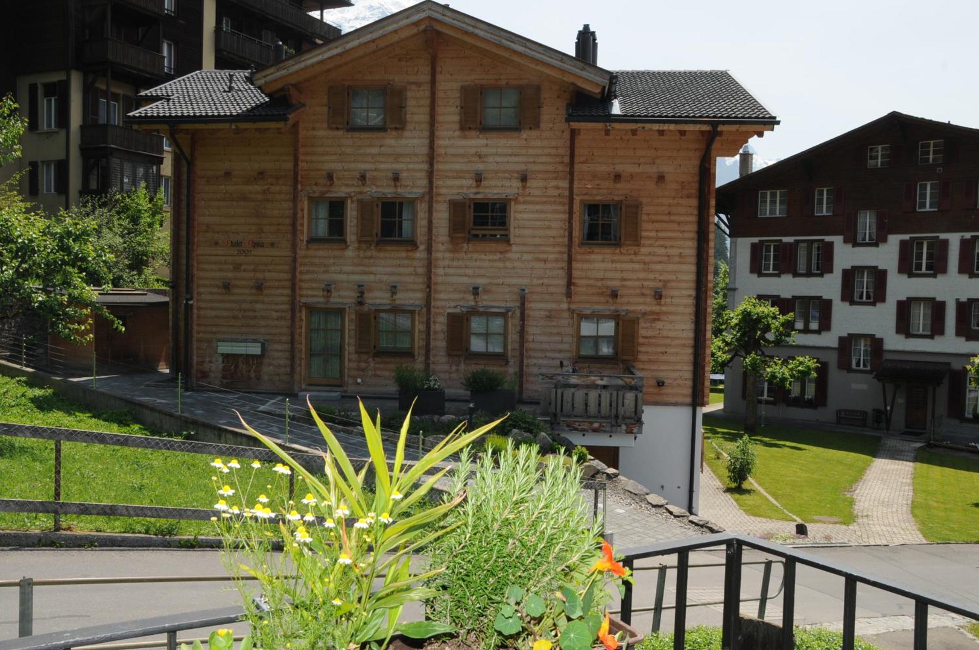 Chalet Alpina Gyger Wengen Ngoại thất bức ảnh