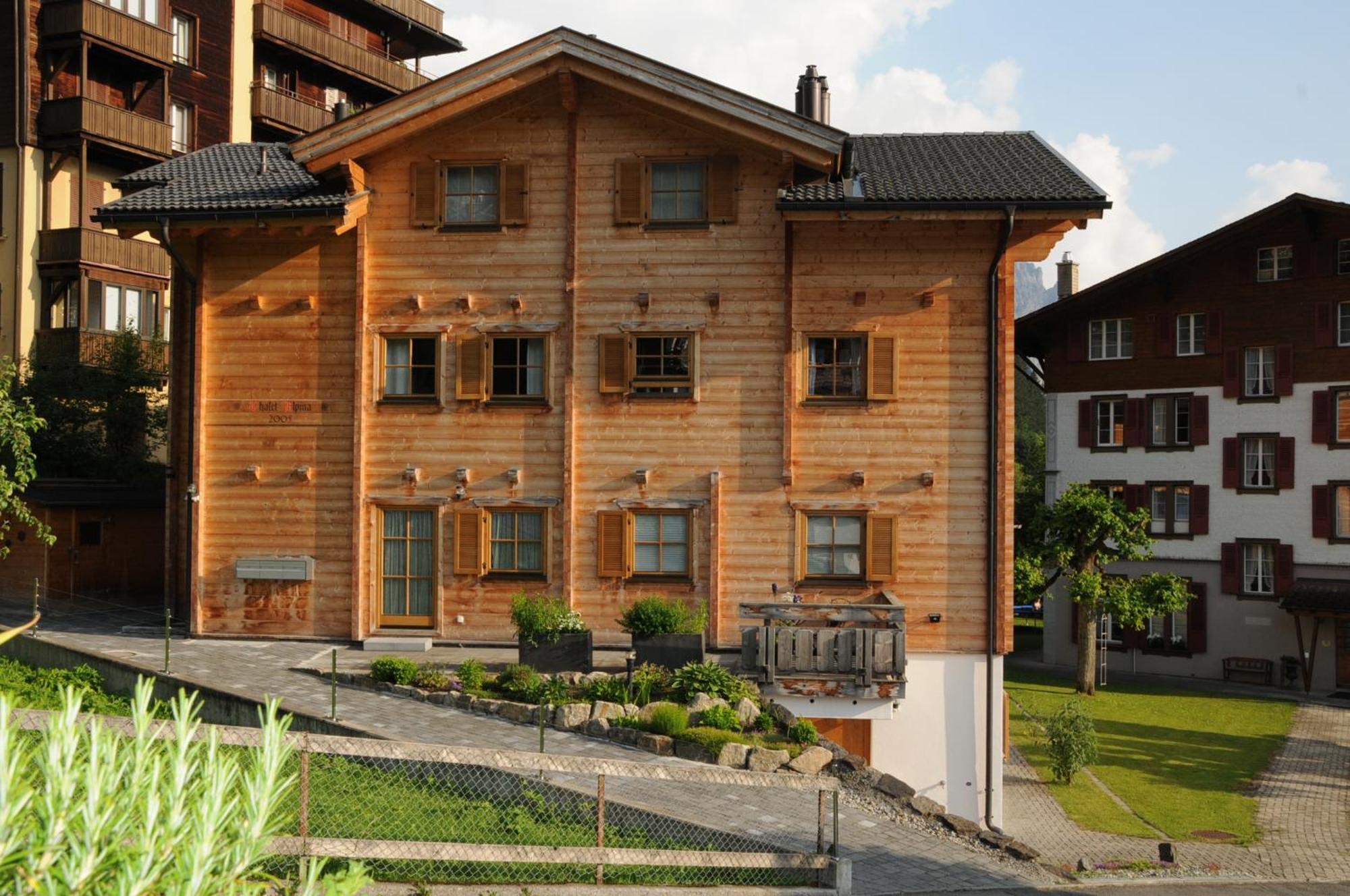 Chalet Alpina Gyger Wengen Ngoại thất bức ảnh