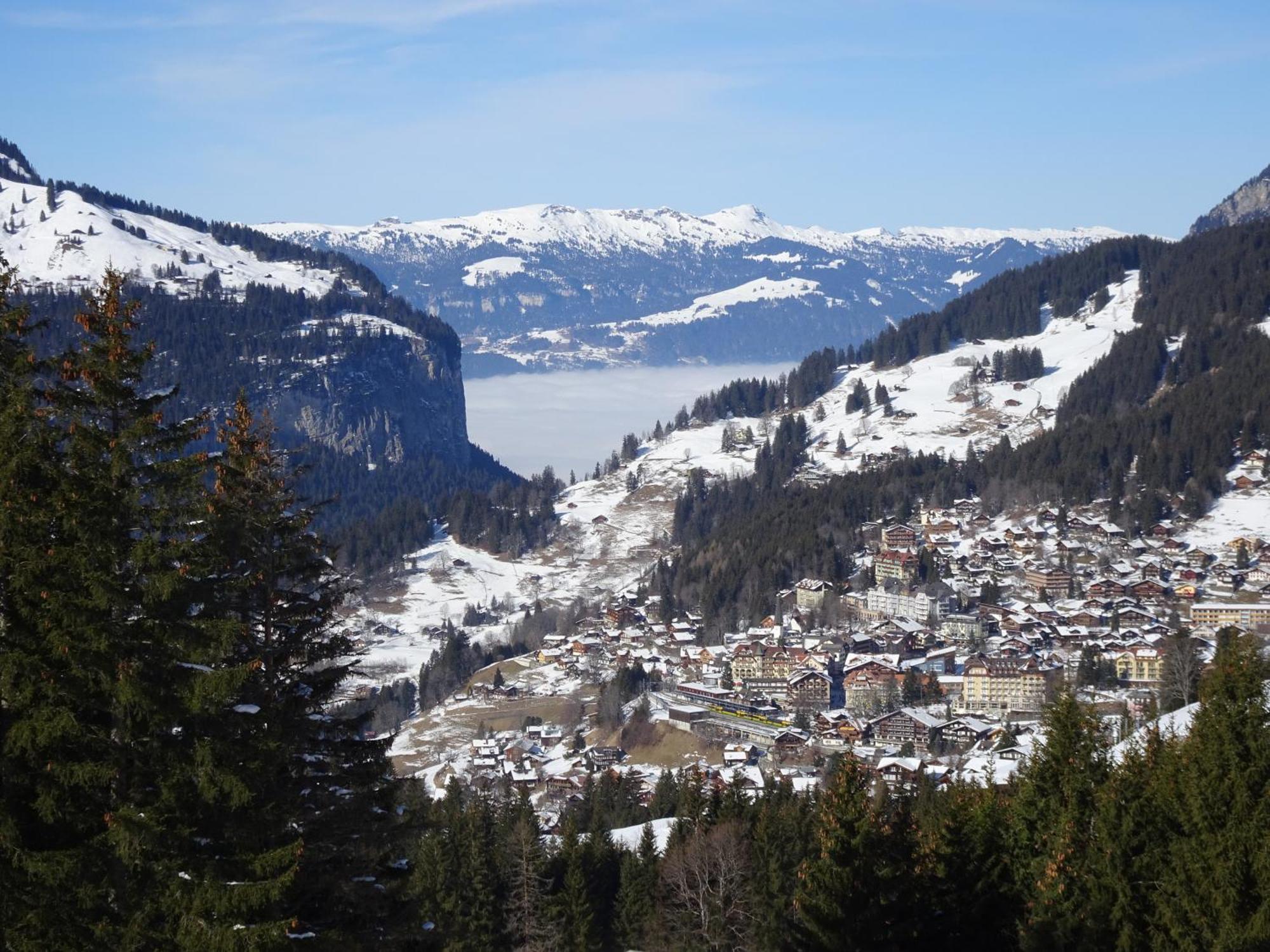 Chalet Alpina Gyger Wengen Ngoại thất bức ảnh