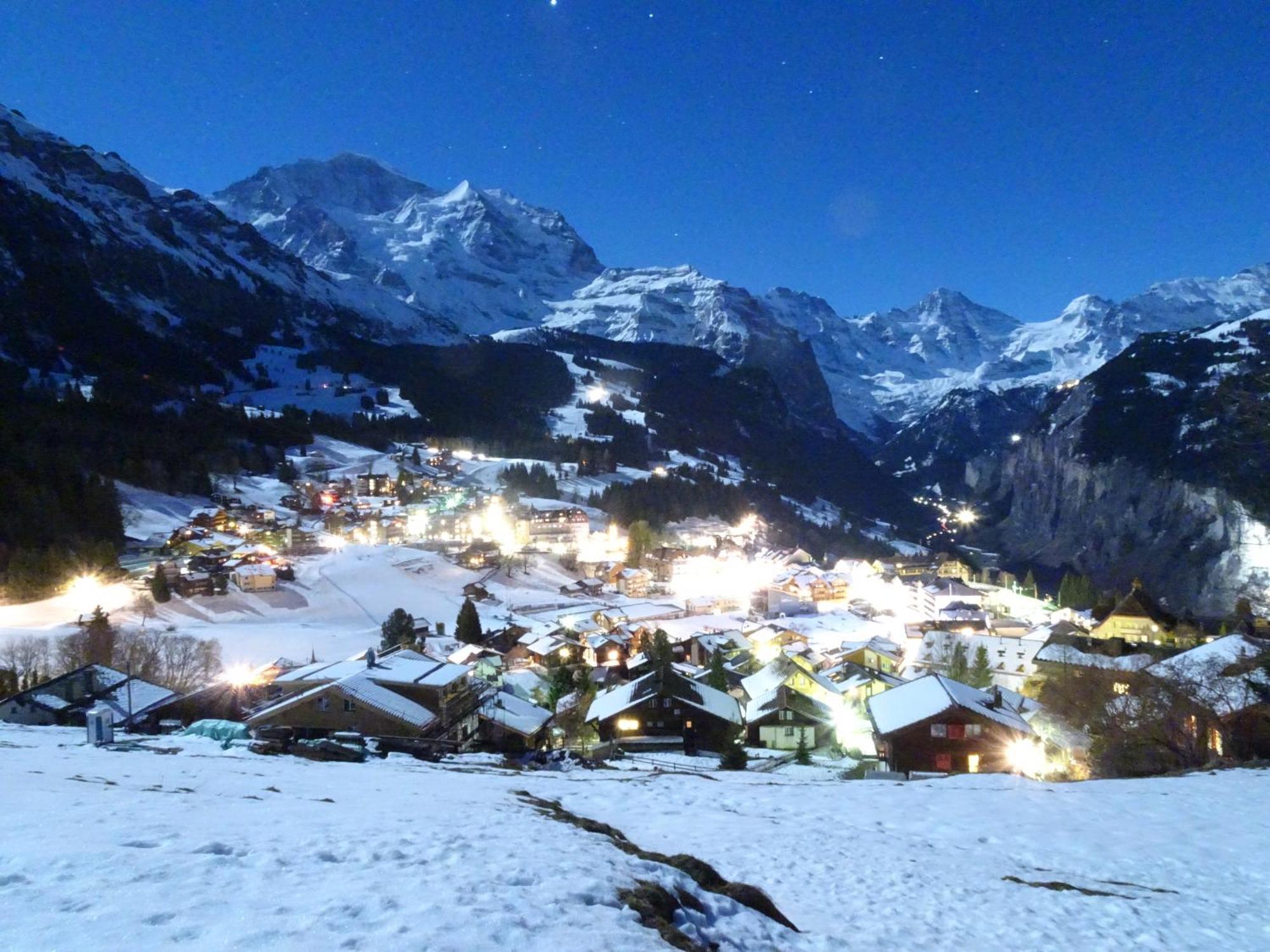 Chalet Alpina Gyger Wengen Ngoại thất bức ảnh